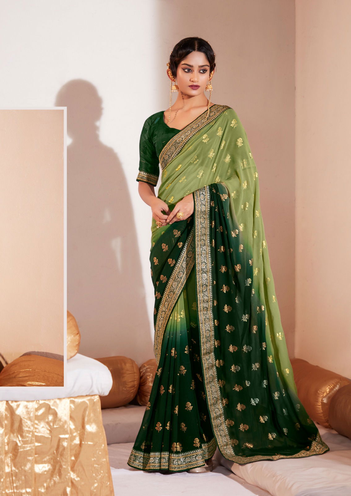 Stavan Rihana 7 Festive Wear Wholesale Georgette Sarees Catalog